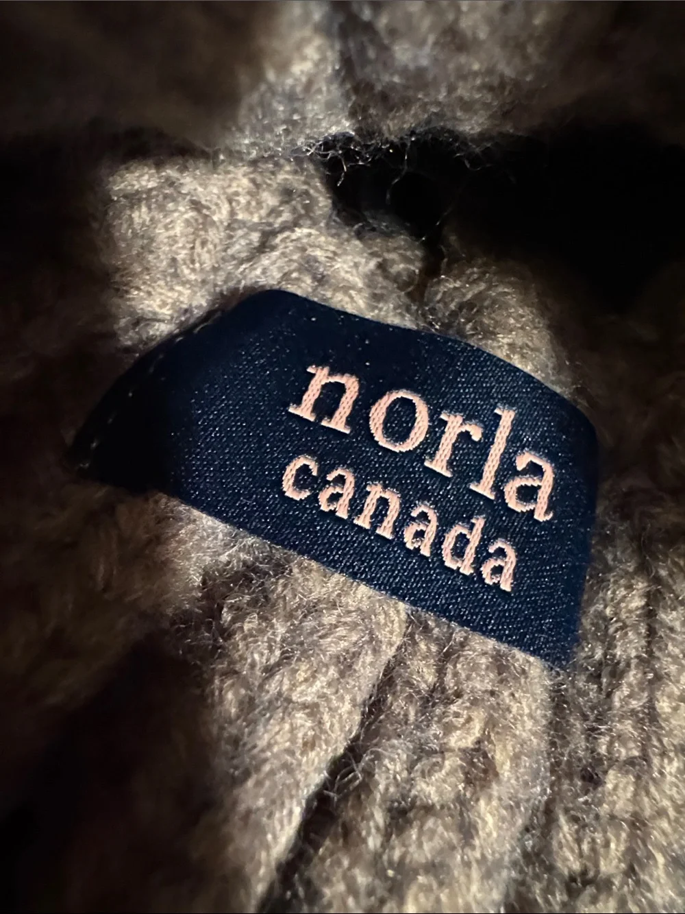 NORLA Canada Women's Alpaca Wool Blend Knit Beanie Hat with Pompom